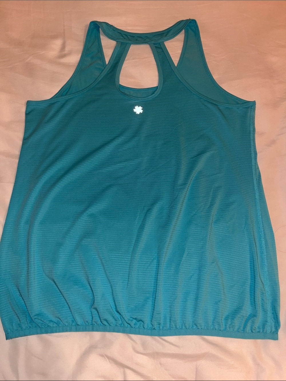 Tek Gear Women’s drytek Teal Tank Top sz L - Picture 3 of 5